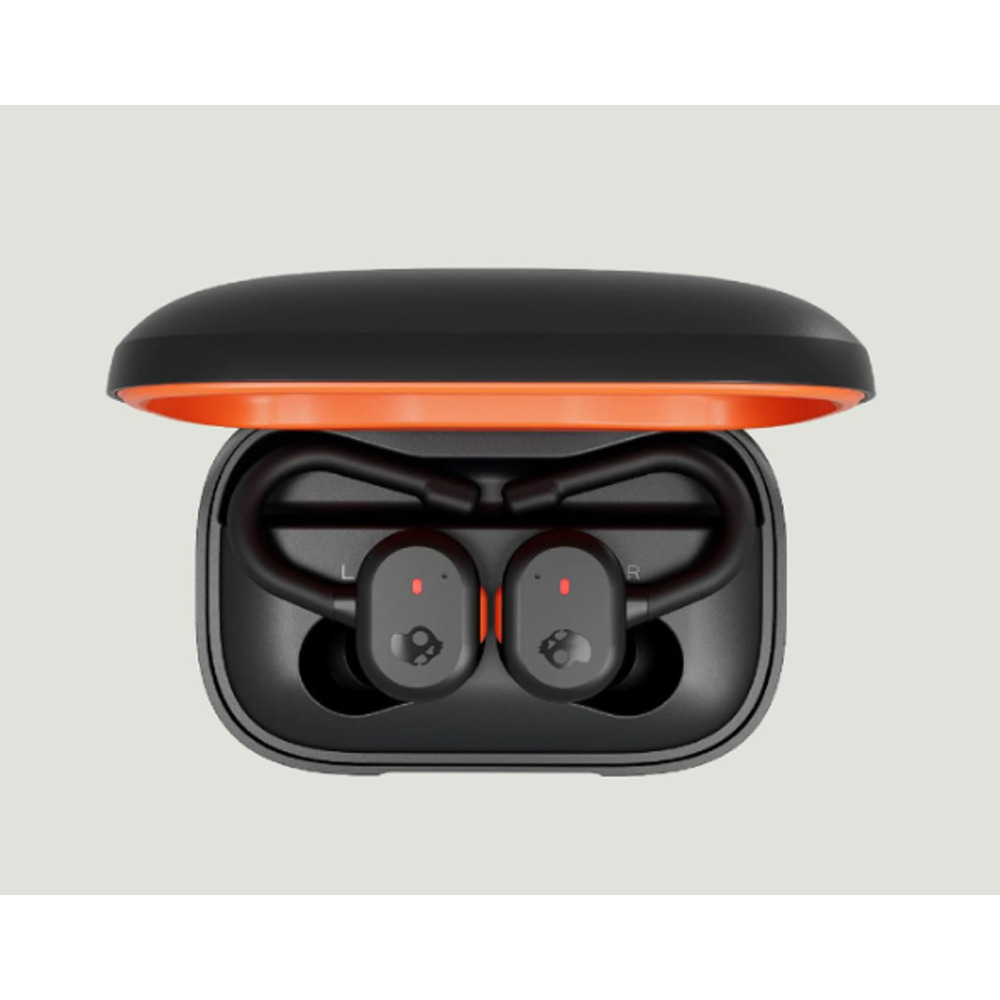 Skullcandy - Push Active True Wireless Sport Earbuds - Black/Orange - Picture 2 of 6